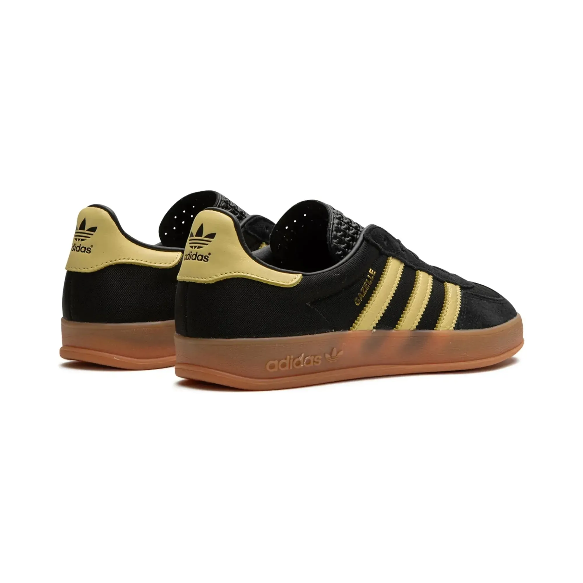 Adidas Gazelle Indoor "Black Almost Yellow Gum"
