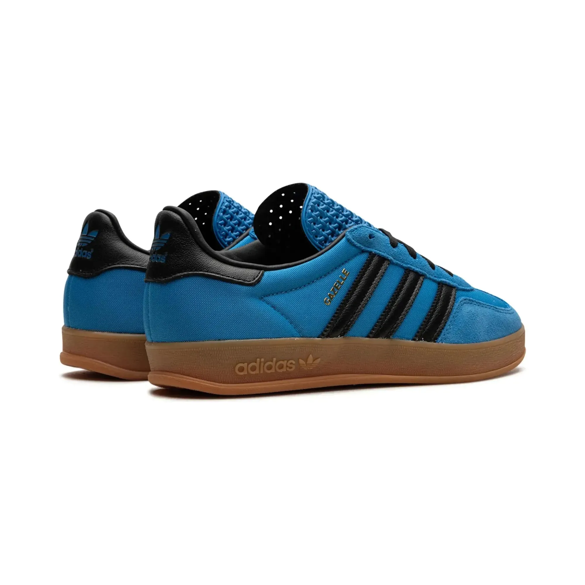 Adidas Gazelle Indoor "Bright Blue Black Gum"