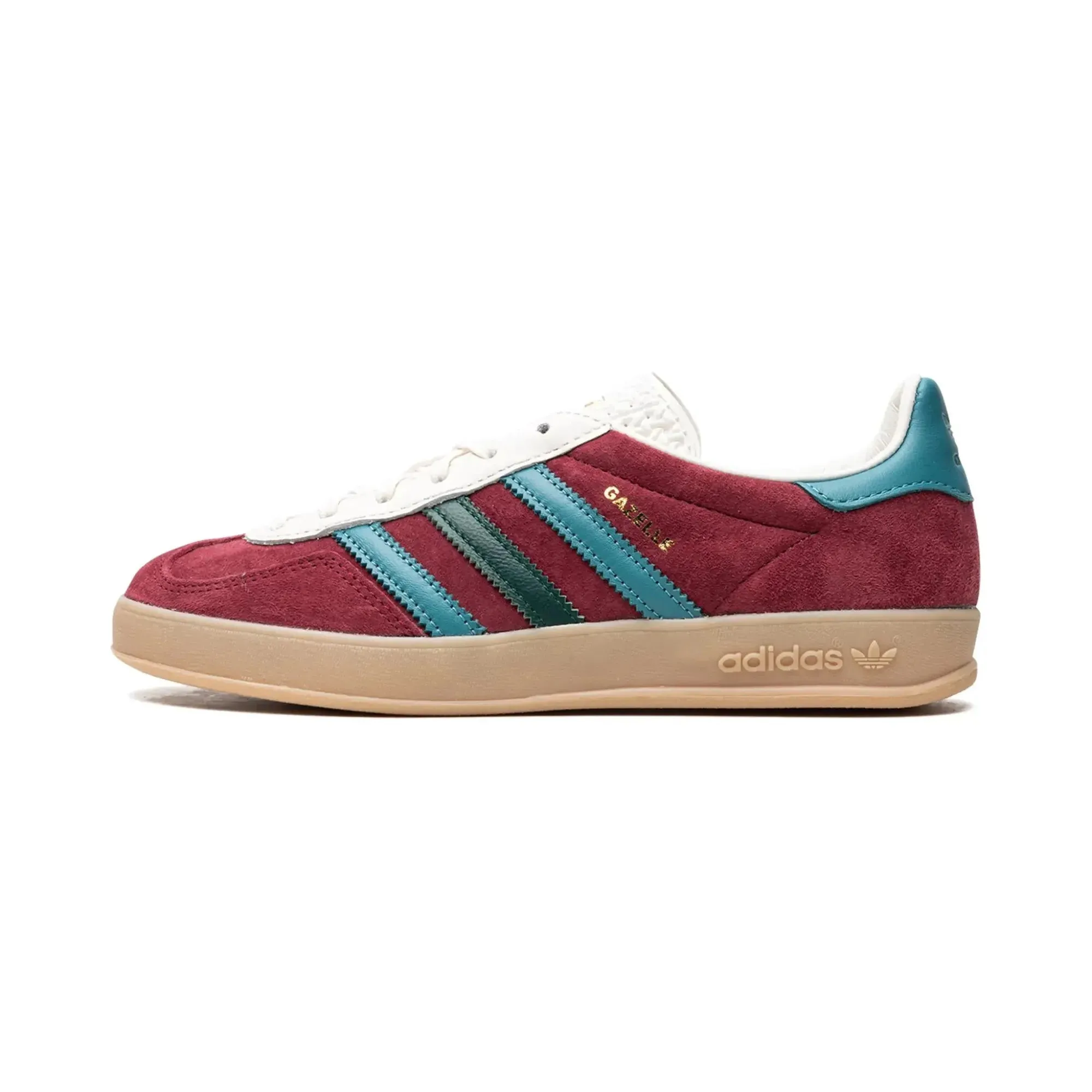 Adidas Gazelle Indoor "Collegiate Burgundy Arctic Fuchsia"