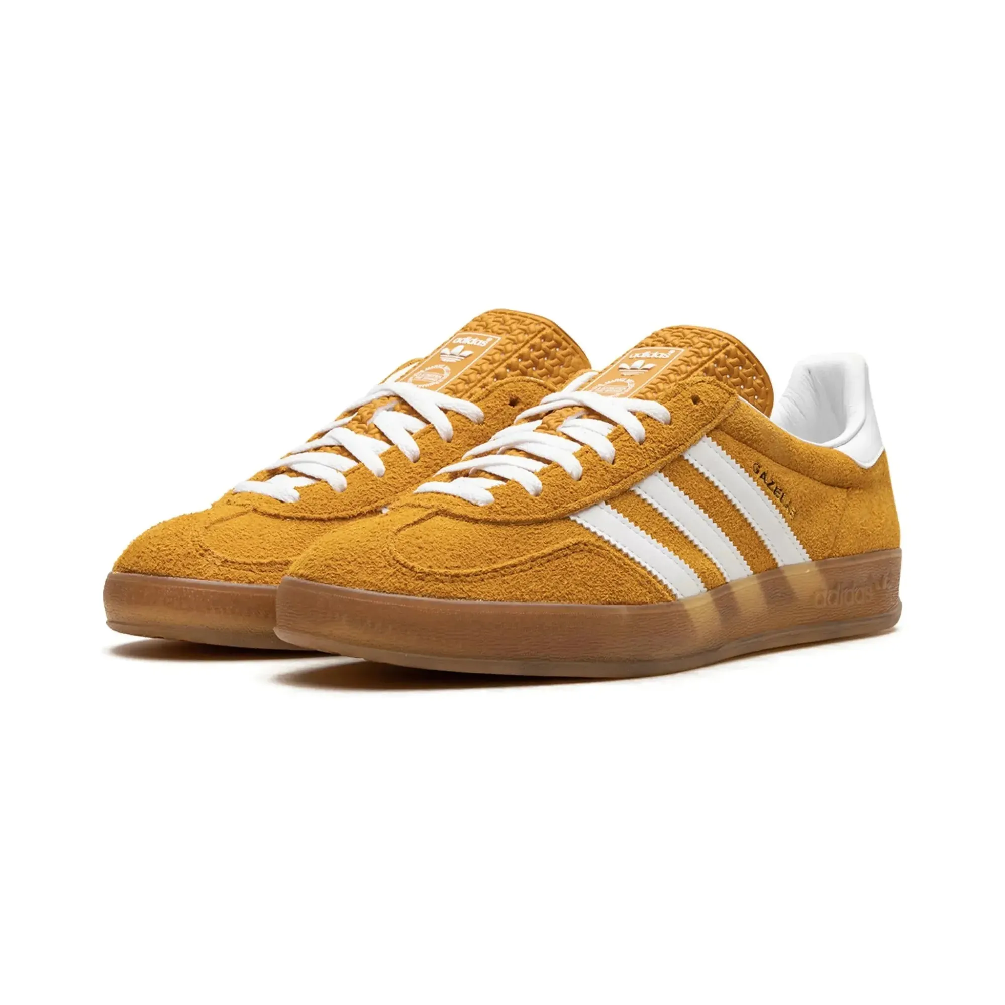 Adidas Gazelle Indoor "Orange Peel White"