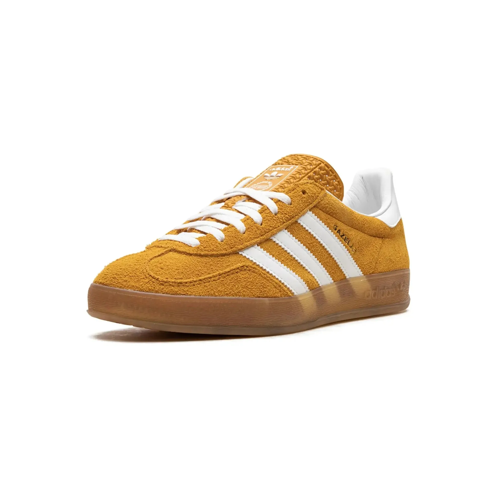 Adidas Gazelle Indoor "Orange Peel White"