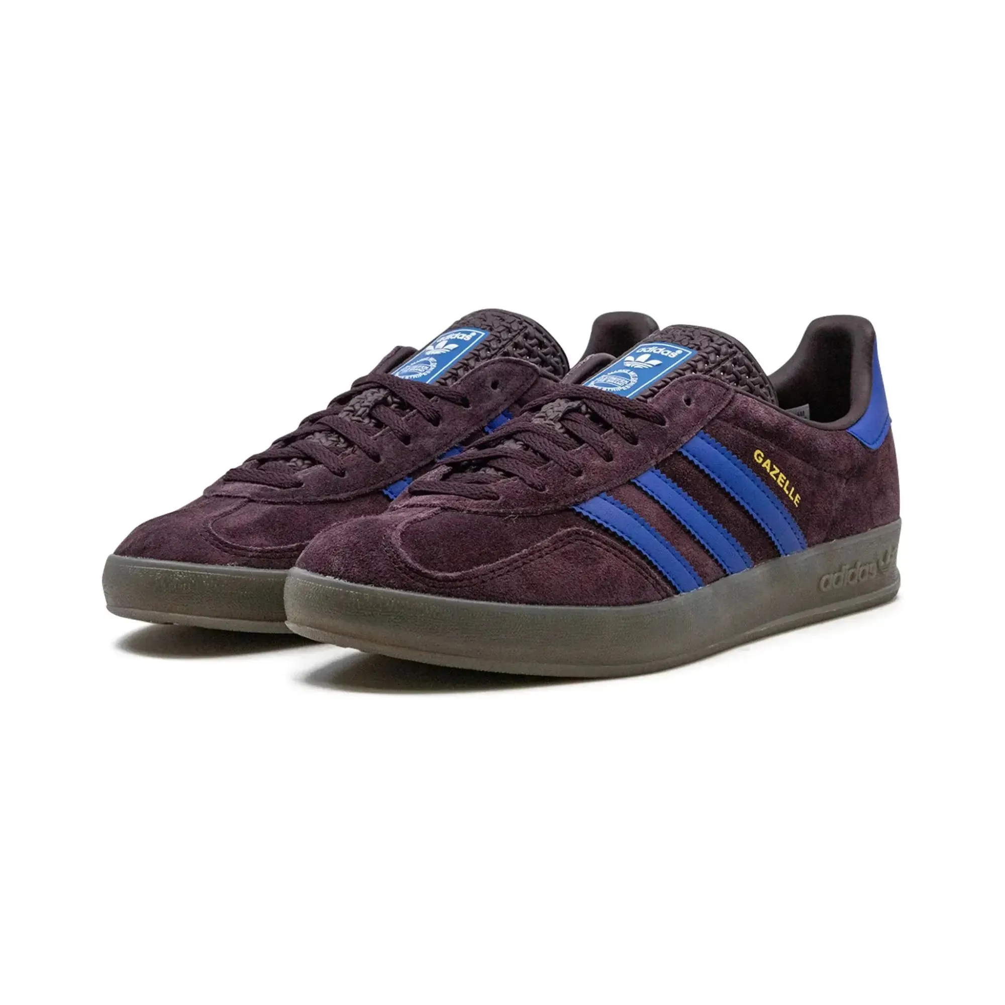 Adidas Gazelle Indoor "Shadow Maroon Semi Lucid Blue"