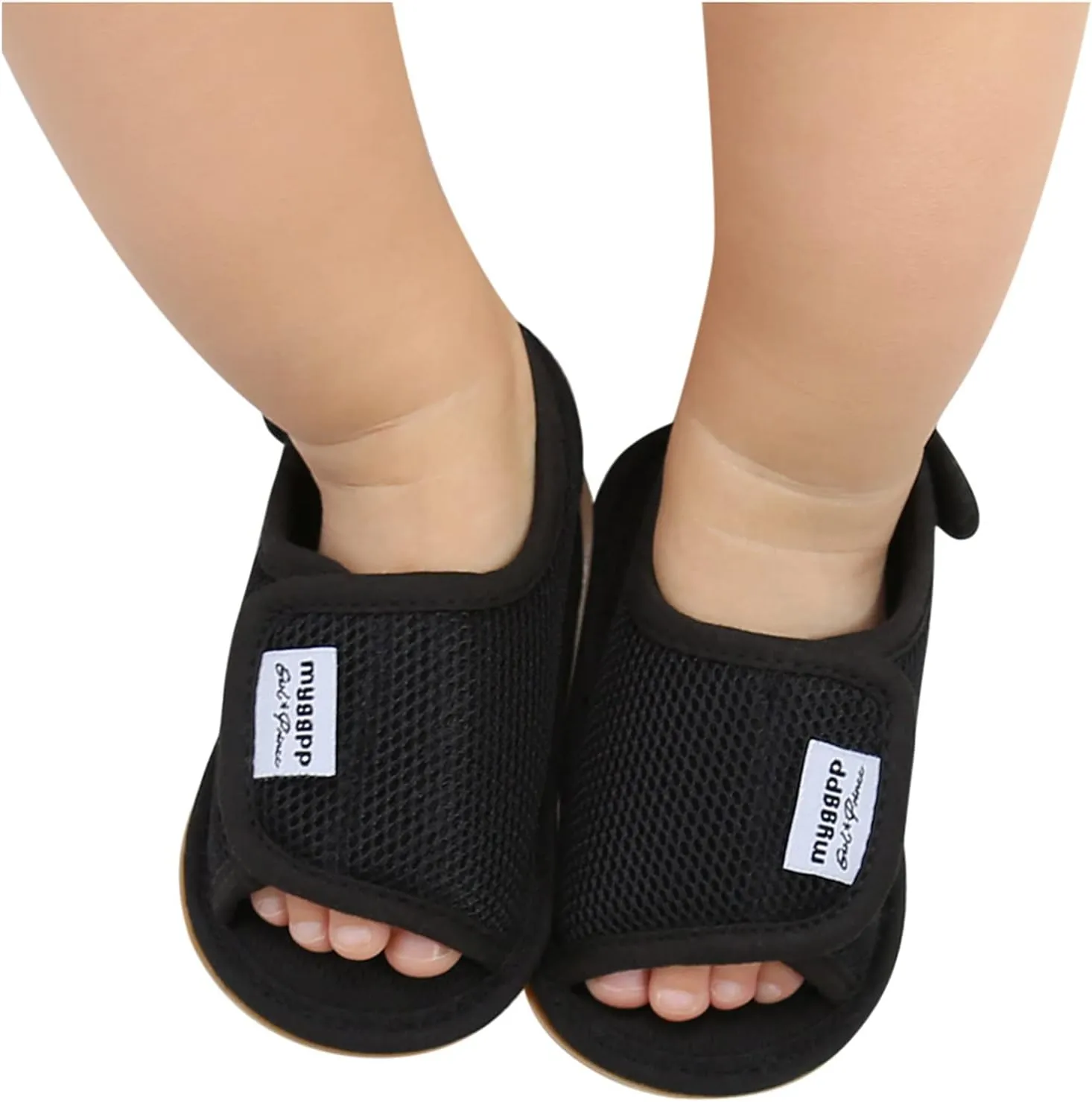 Baby Boys Girls Shoes, 0-18 Months Newborn Baby Girls Boys Mesh Sandals Soft Non-Slip Rubber Sole Flat Walking Shoes