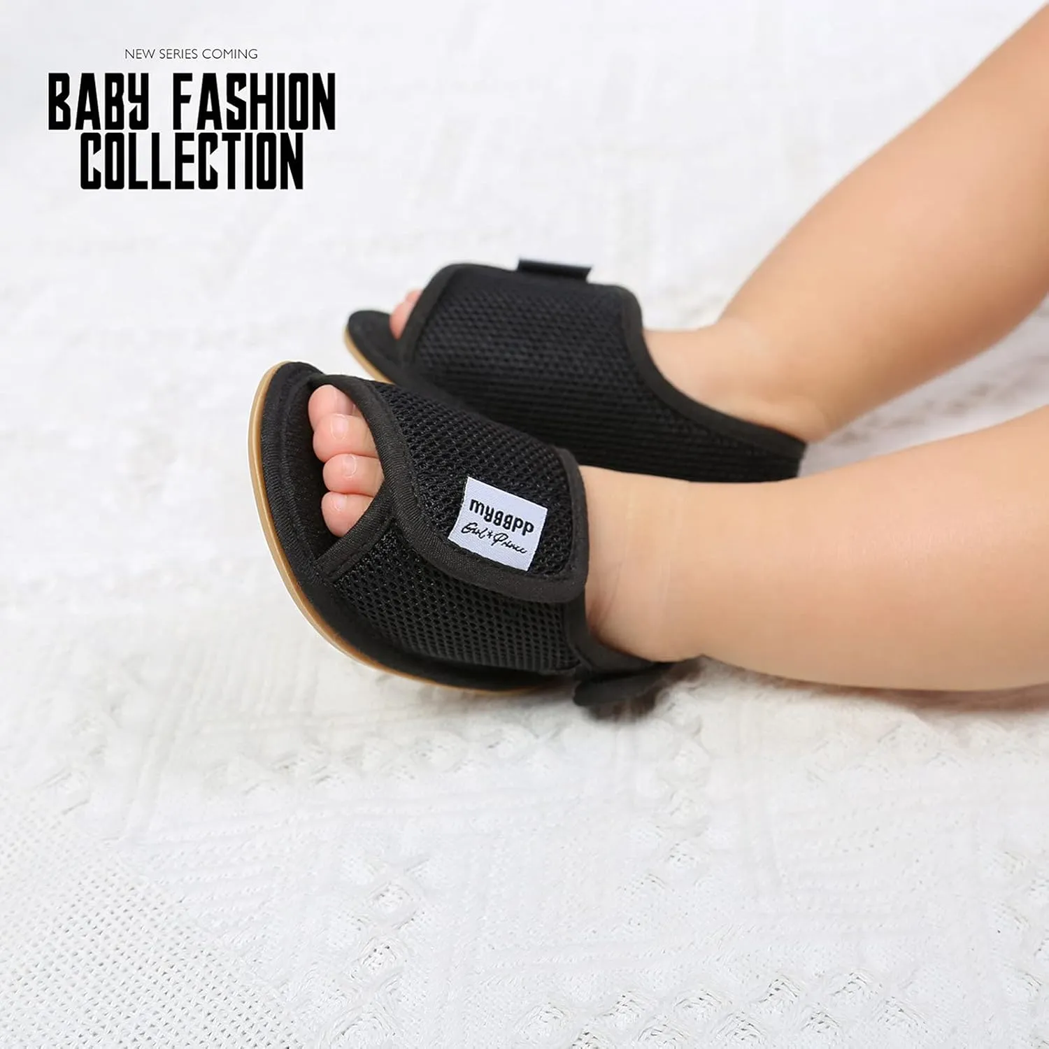 Baby Boys Girls Shoes, 0-18 Months Newborn Baby Girls Boys Mesh Sandals Soft Non-Slip Rubber Sole Flat Walking Shoes