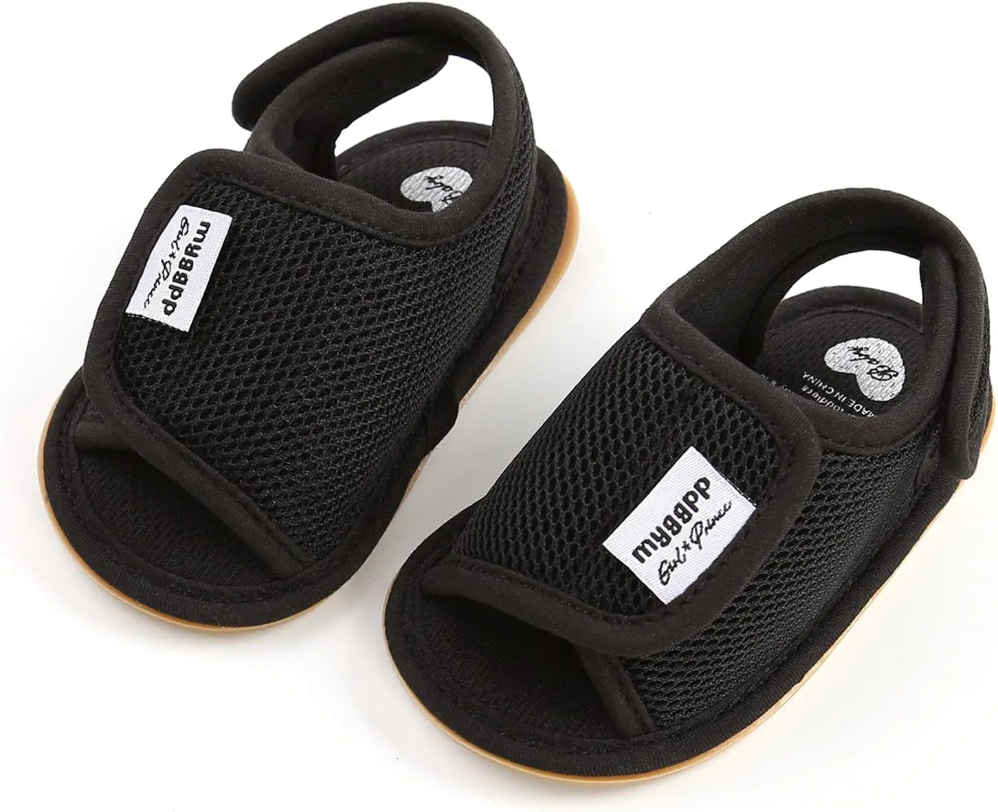 Baby Boys Girls Shoes, 0-18 Months Newborn Baby Girls Boys Mesh Sandals Soft Non-Slip Rubber Sole Flat Walking Shoes