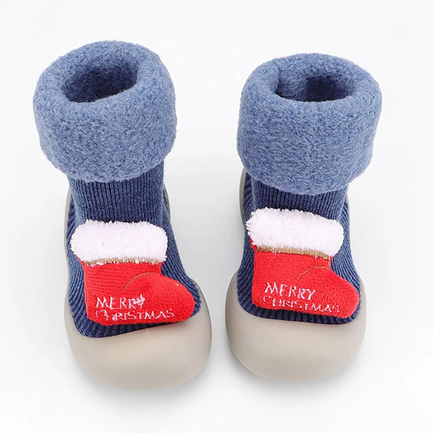 Baby First Walking Shoes Slip-On Slippers Newborn Floor Slipper Breathable Cotton Mesh Socks Shoes Crib Shoes