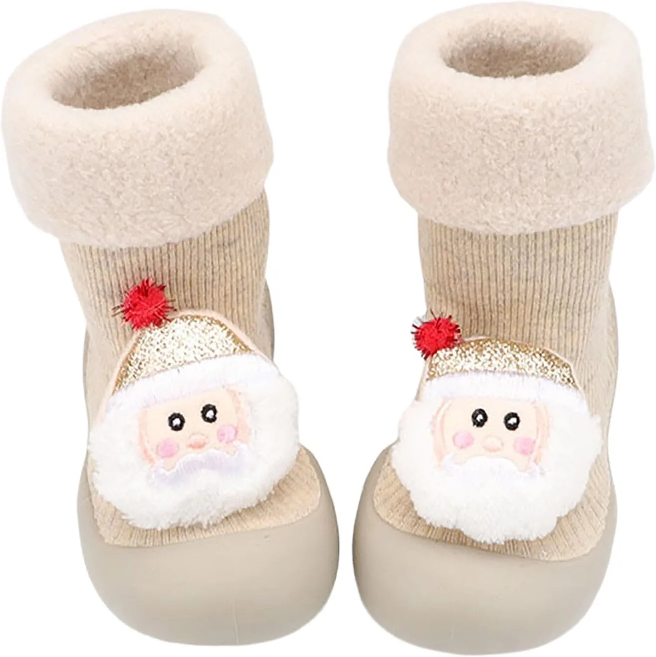 Baby First Walking Shoes Slip-On Slippers Newborn Floor Slipper Breathable Cotton Mesh Socks Shoes Crib Shoes