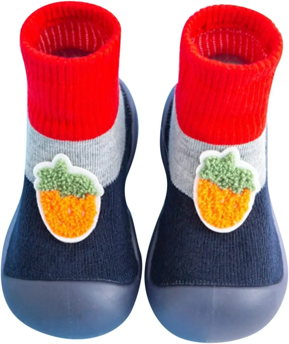 Baby Shoes,Infant Boys Girls Animal Cartoon Socks Shoes Fleece WarmThe Floor Socks Non Slip Prewalker Shoes