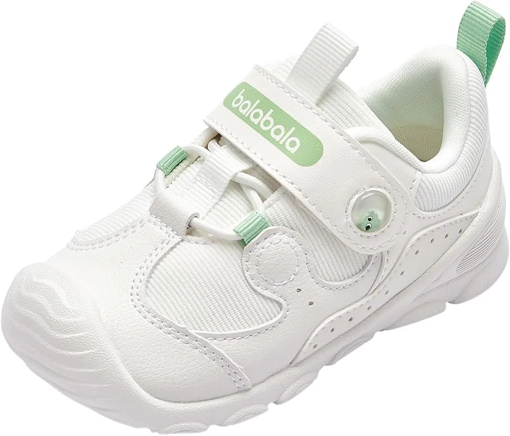 Balabala Unisex Toddler Lightweight Breathable Sneakers, Non-Slip Fashion Walking Shoes for Toddler Boys Girls