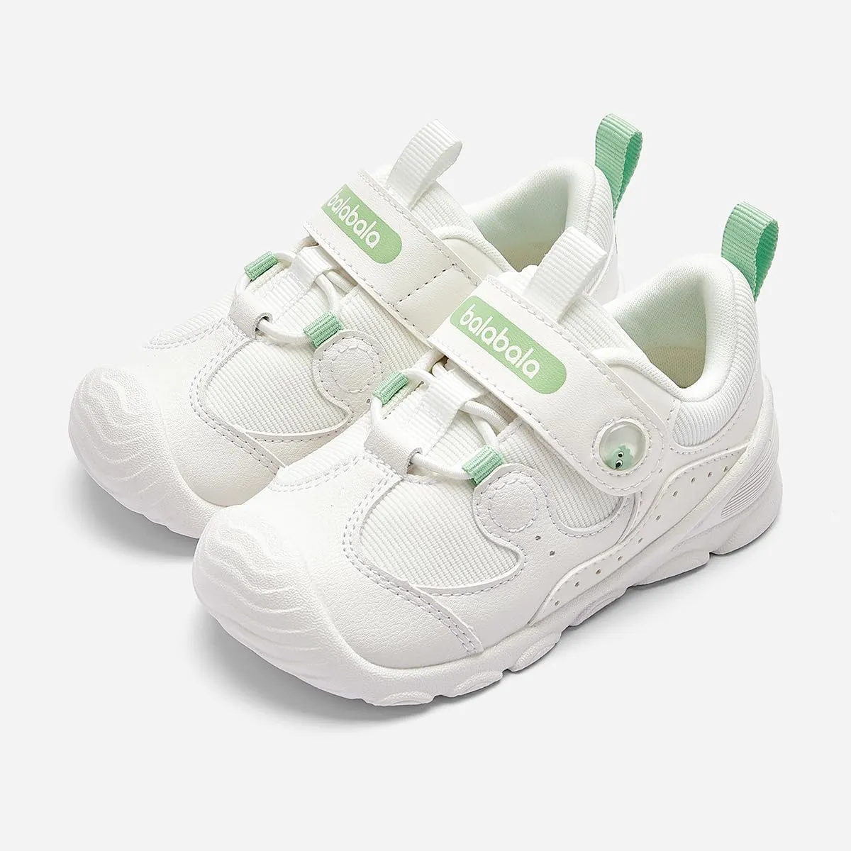 Balabala Unisex Toddler Lightweight Breathable Sneakers, Non-Slip Fashion Walking Shoes for Toddler Boys Girls