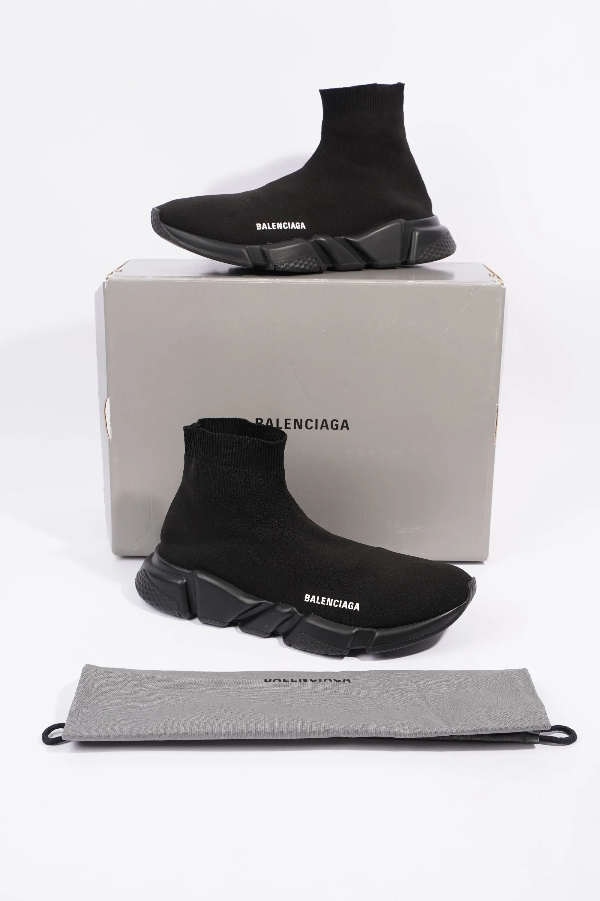 Balenciaga Mens Speed Black EU 44 / UK 10