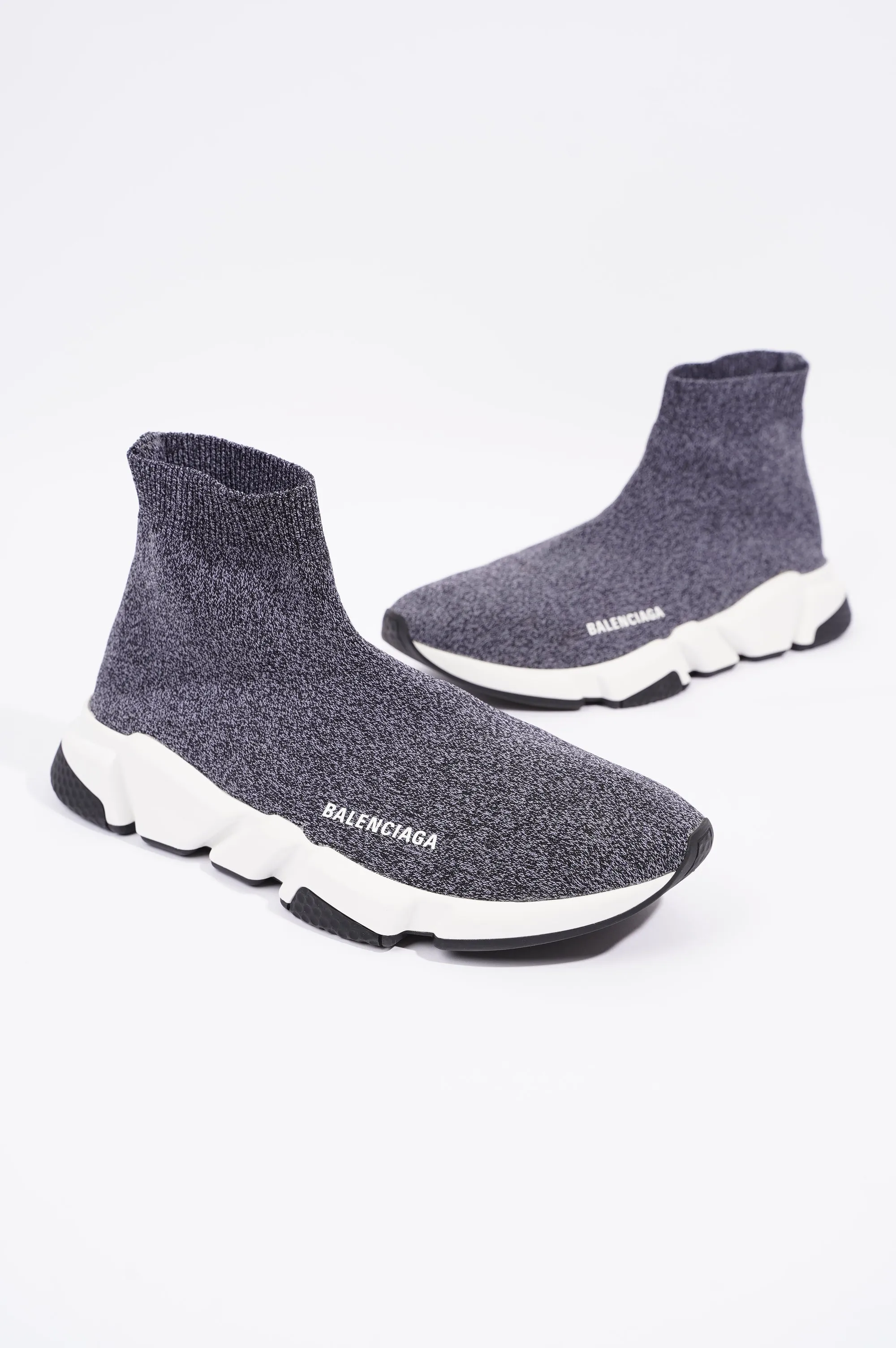 Balenciaga Mens Speed Grey / White EU 43 / UK 9