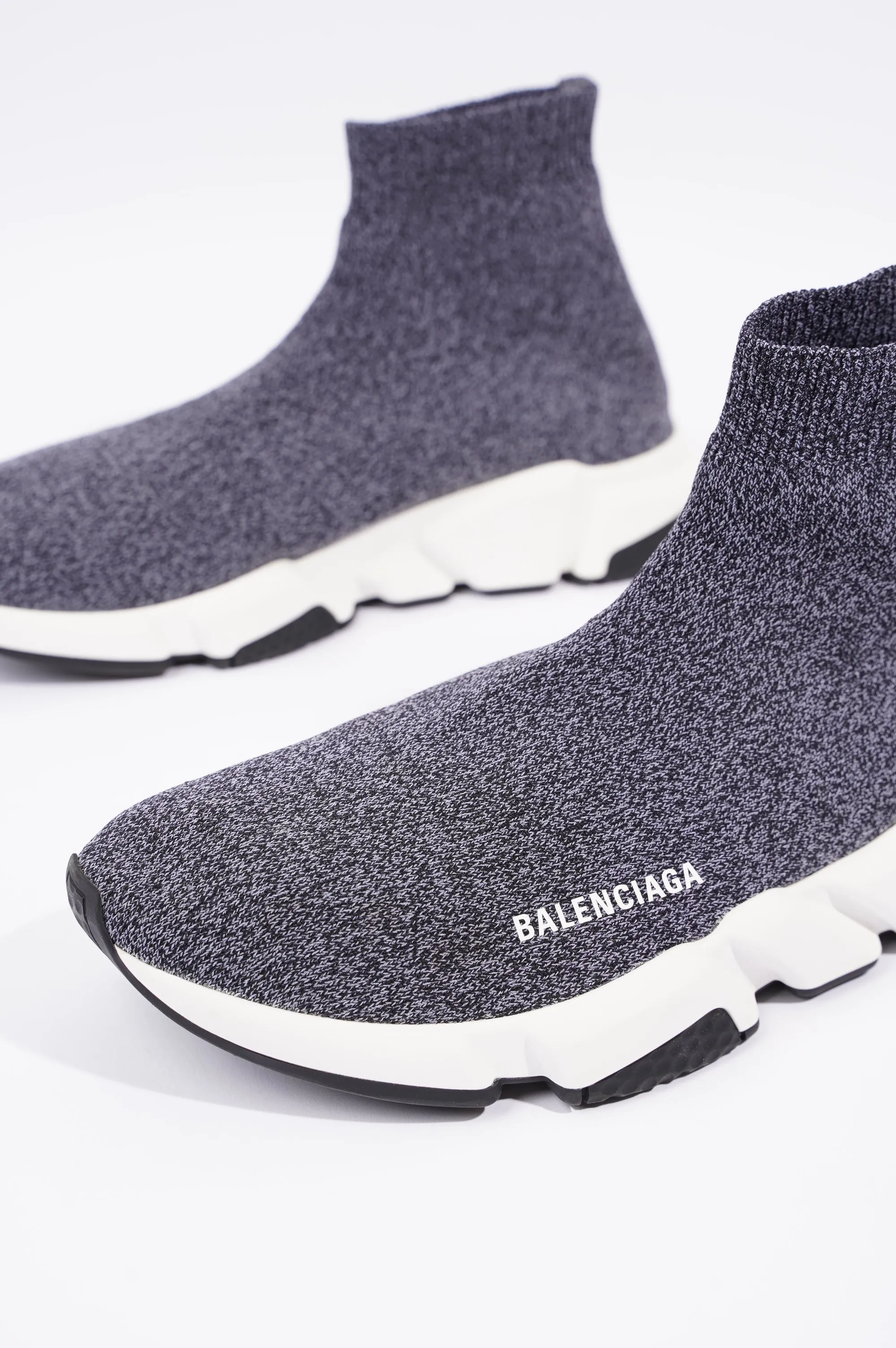 Balenciaga Mens Speed Grey / White EU 43 / UK 9