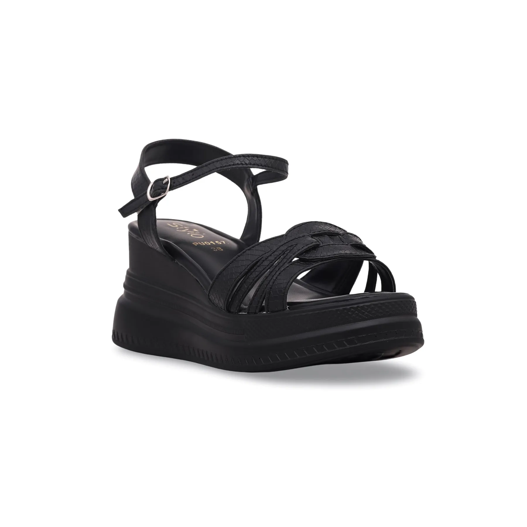 Black Formal Sandal PU0157