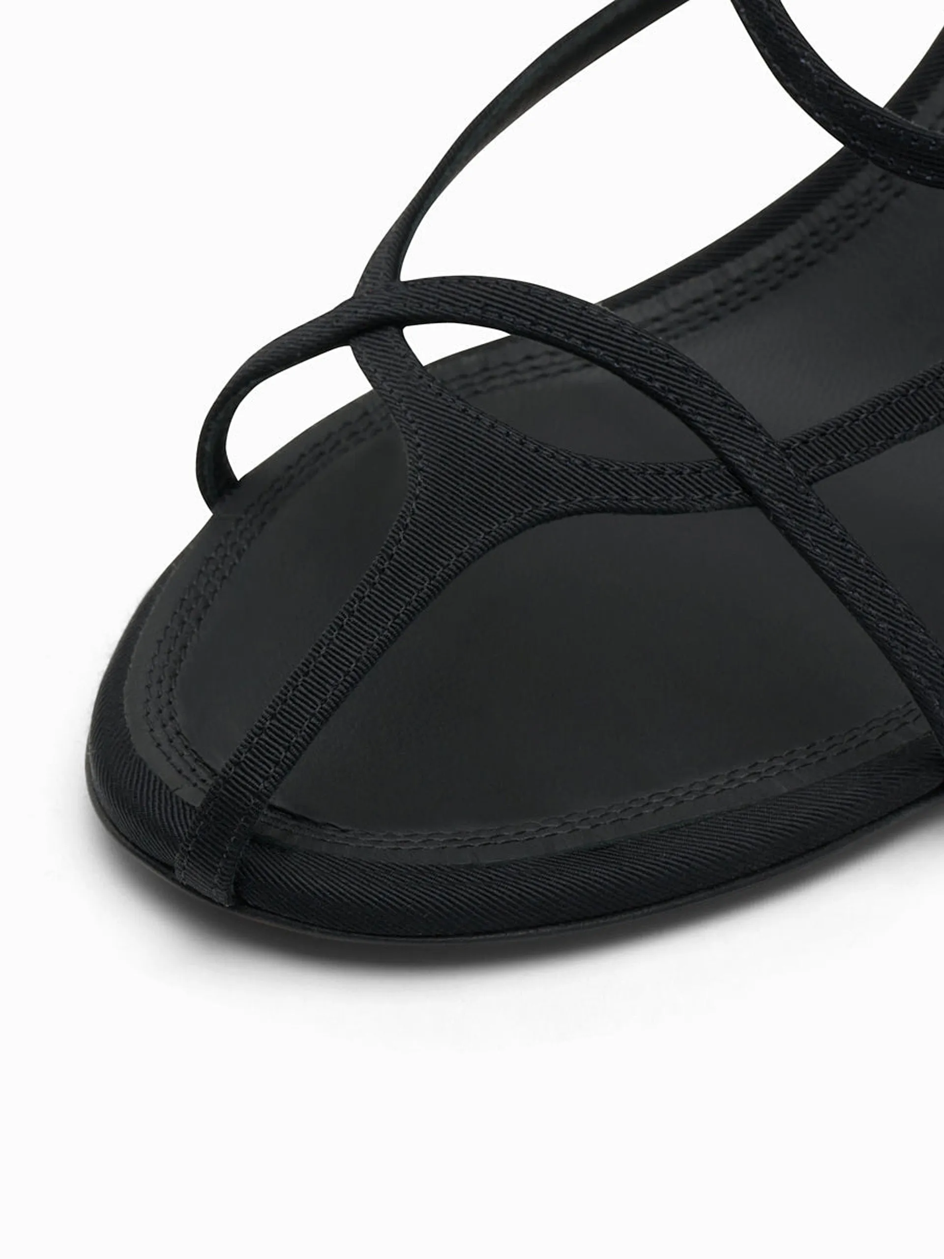 Black Pherka sandals