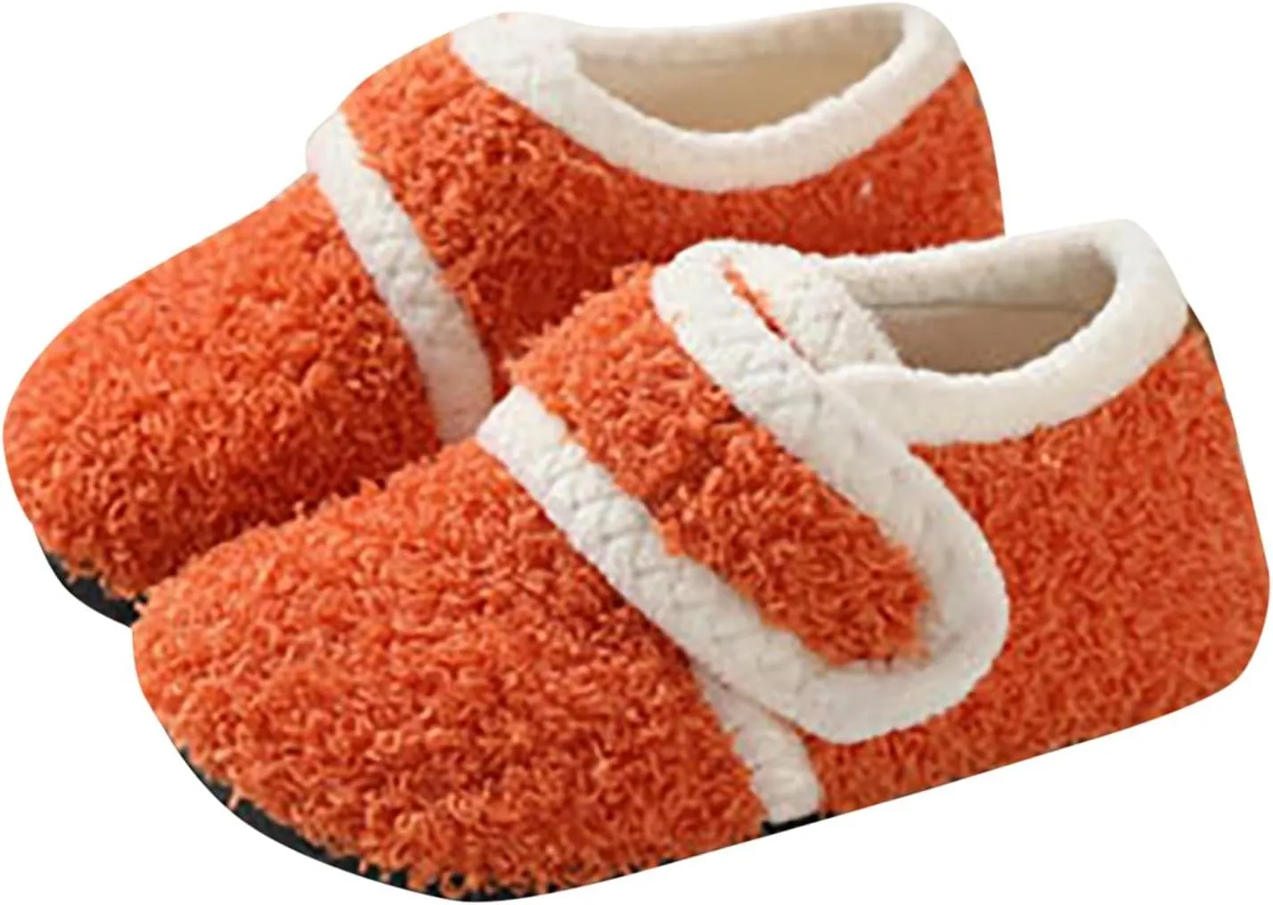 Boys Girls House Slippers Kids Warm Home Shoes Soft Plush Home Indoor Shoes Anti-Slip Booties Non-Slip Plush Slippers