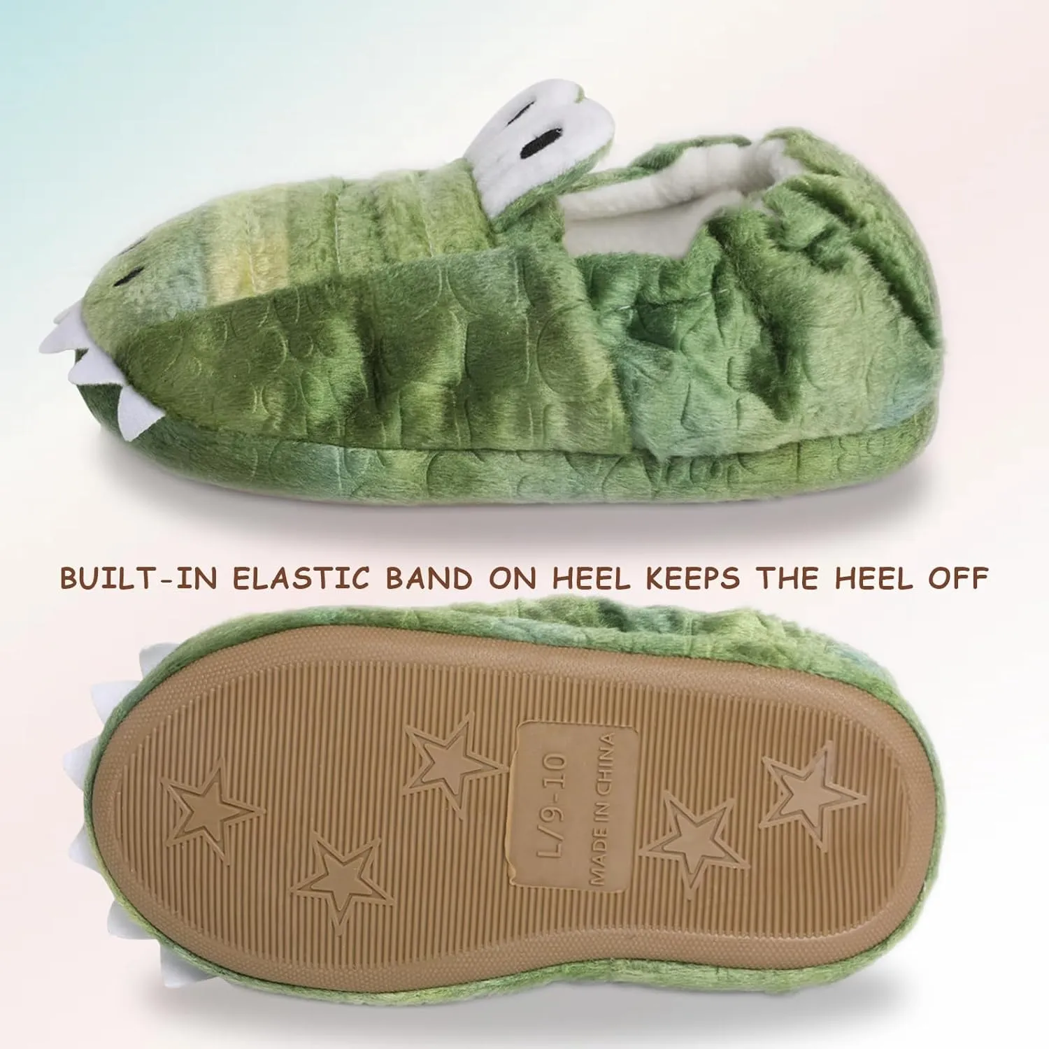 Boys Girls Plush Warm Cute Bunny House Slippers Fuzzy Indoor Bedroom Shoes Animal Soft Cozy Cute Cartoon Plush Anti-Slip Shoes for Toddler Kids