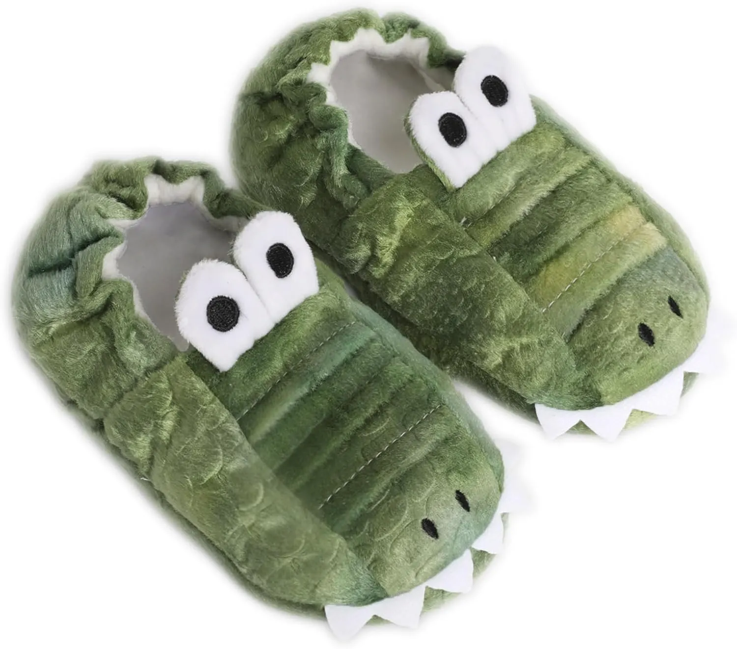 Boys Girls Plush Warm Cute Bunny House Slippers Fuzzy Indoor Bedroom Shoes Animal Soft Cozy Cute Cartoon Plush Anti-Slip Shoes for Toddler Kids