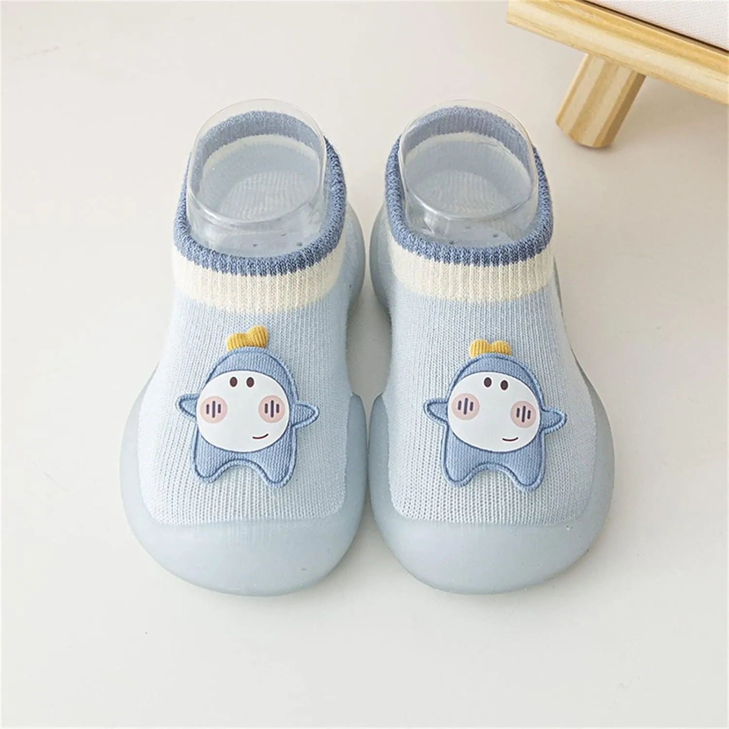 Children Summer Spring Dance Socks Shoes Toddler Kids Infant Newborn Baby Boys Girls First Walkers (Blue, 2-3 Years)