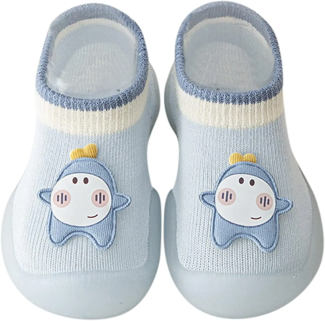 Children Summer Spring Dance Socks Shoes Toddler Kids Infant Newborn Baby Boys Girls First Walkers (Blue, 2-3 Years)