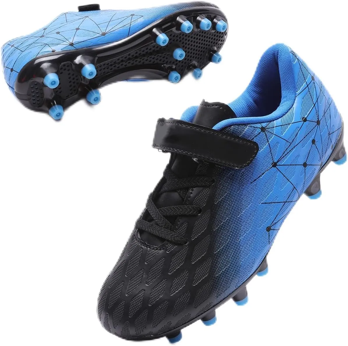 Children's Football Shoes Boys and Girls' Football Track and Field Sports Shoes Training Shoes Running Shoes Youth Indoor and Outdoor Football Shoes