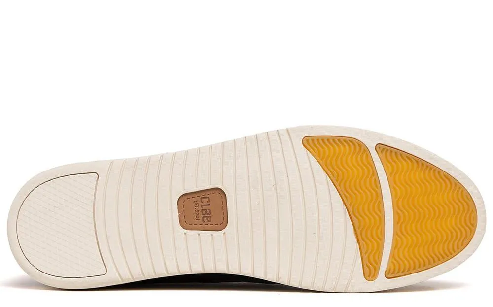CLAE Ellington Sneaker In Black Milled Leather