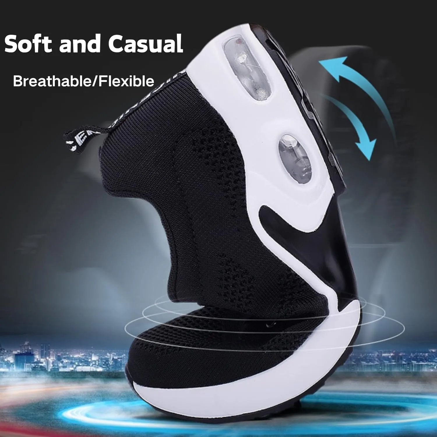 Comelyy Breathable Casual Outdoor Light Weight Sports Shoes Walking Sneakers Walking Shoes Women Arch Support