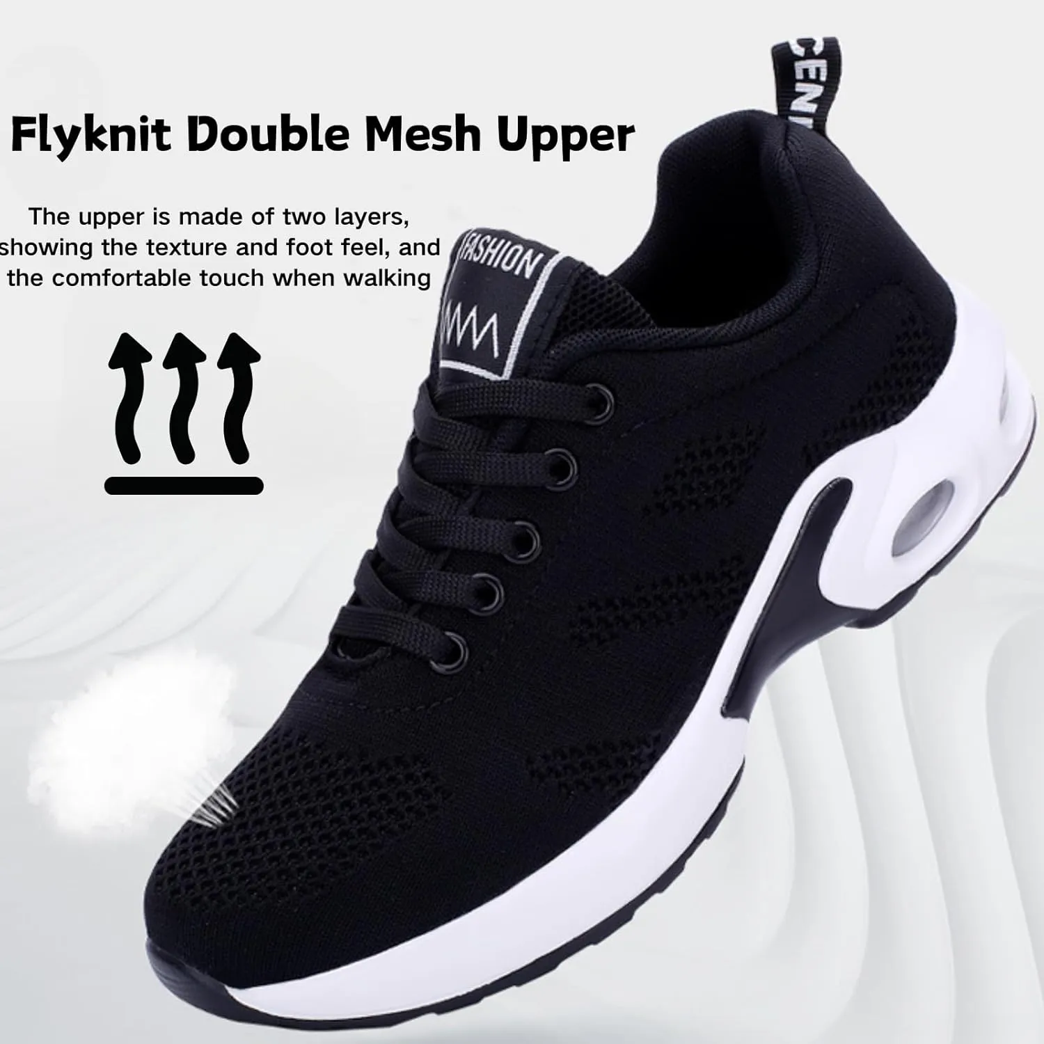 Comelyy Breathable Casual Outdoor Light Weight Sports Shoes Walking Sneakers Walking Shoes Women Arch Support