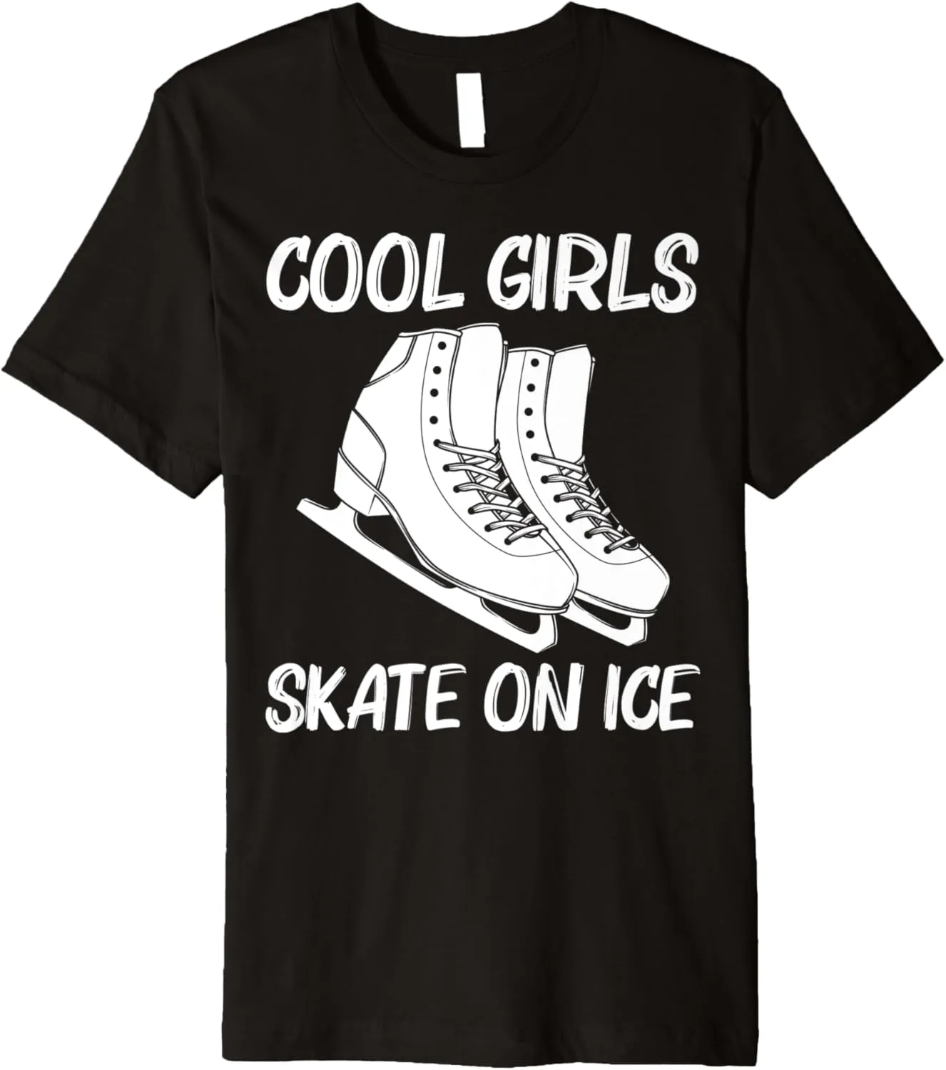 Cool Figure Skating For Girls Kid Spin Jump Ice Skate Skater Premium T-Shirt