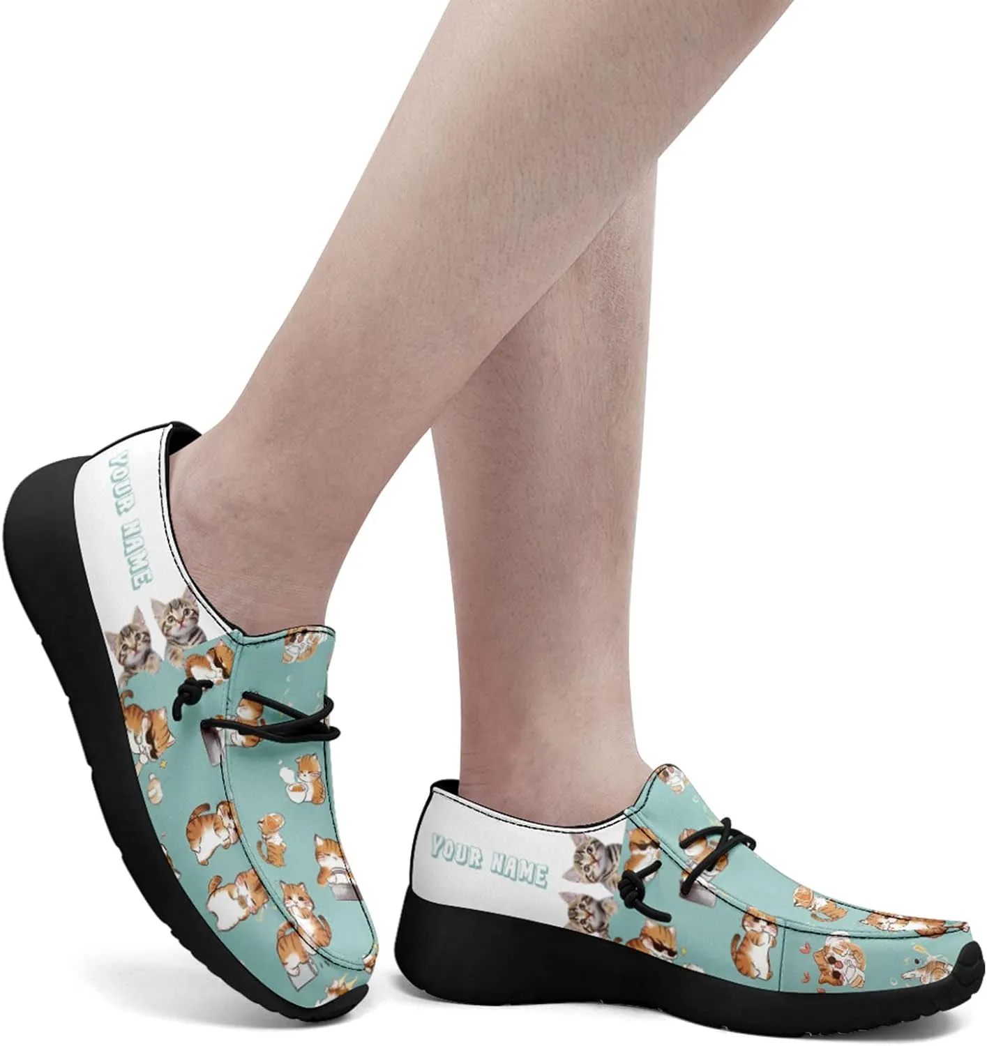Custom Pet-Themed Canvas Loafers Shoes for Men Women Lightweight Slip-On Casual Shoes Personalized for Pet Lovers