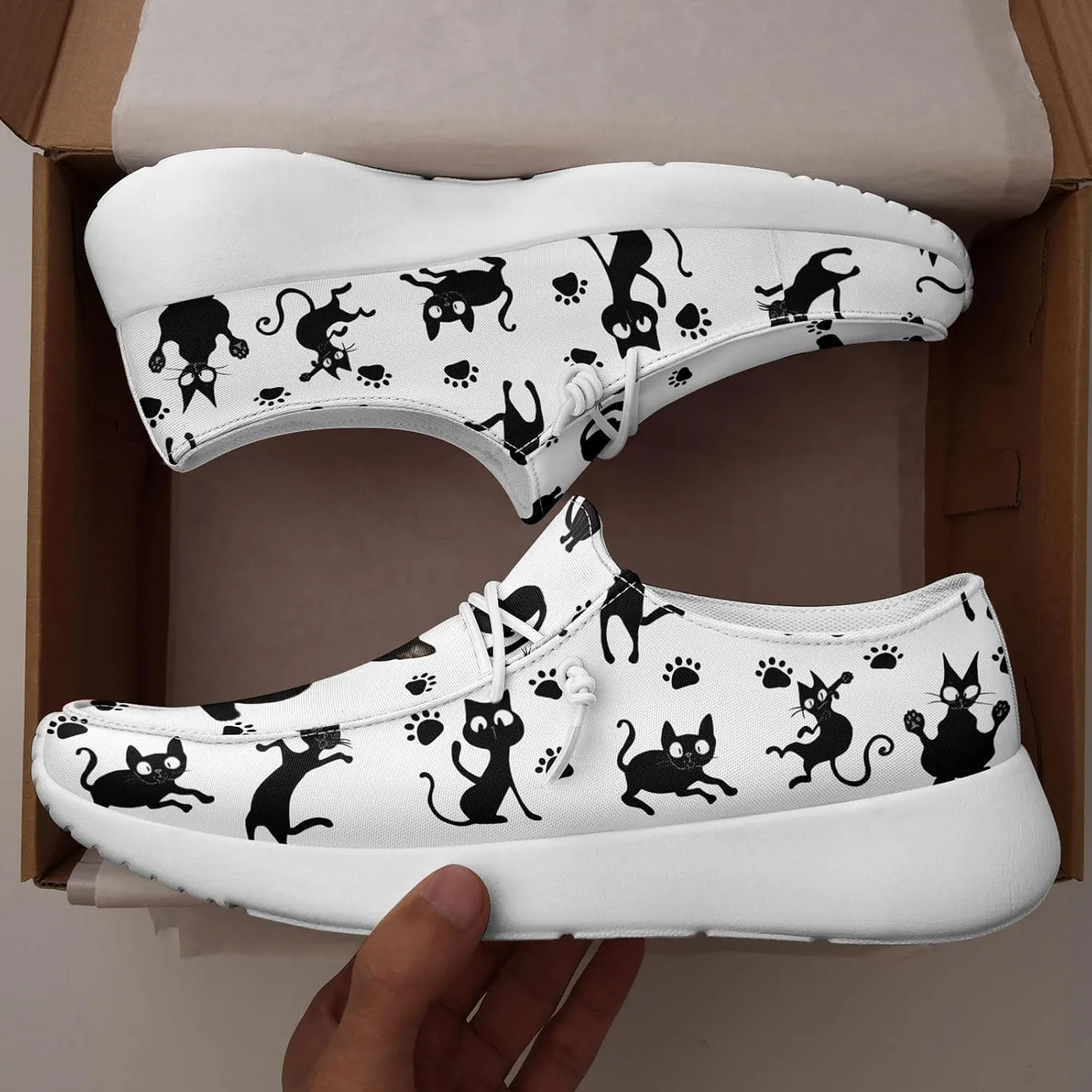 Custom Pet-Themed Canvas Loafers Shoes for Men Women Lightweight Slip-On Casual Shoes Personalized for Pet Lovers