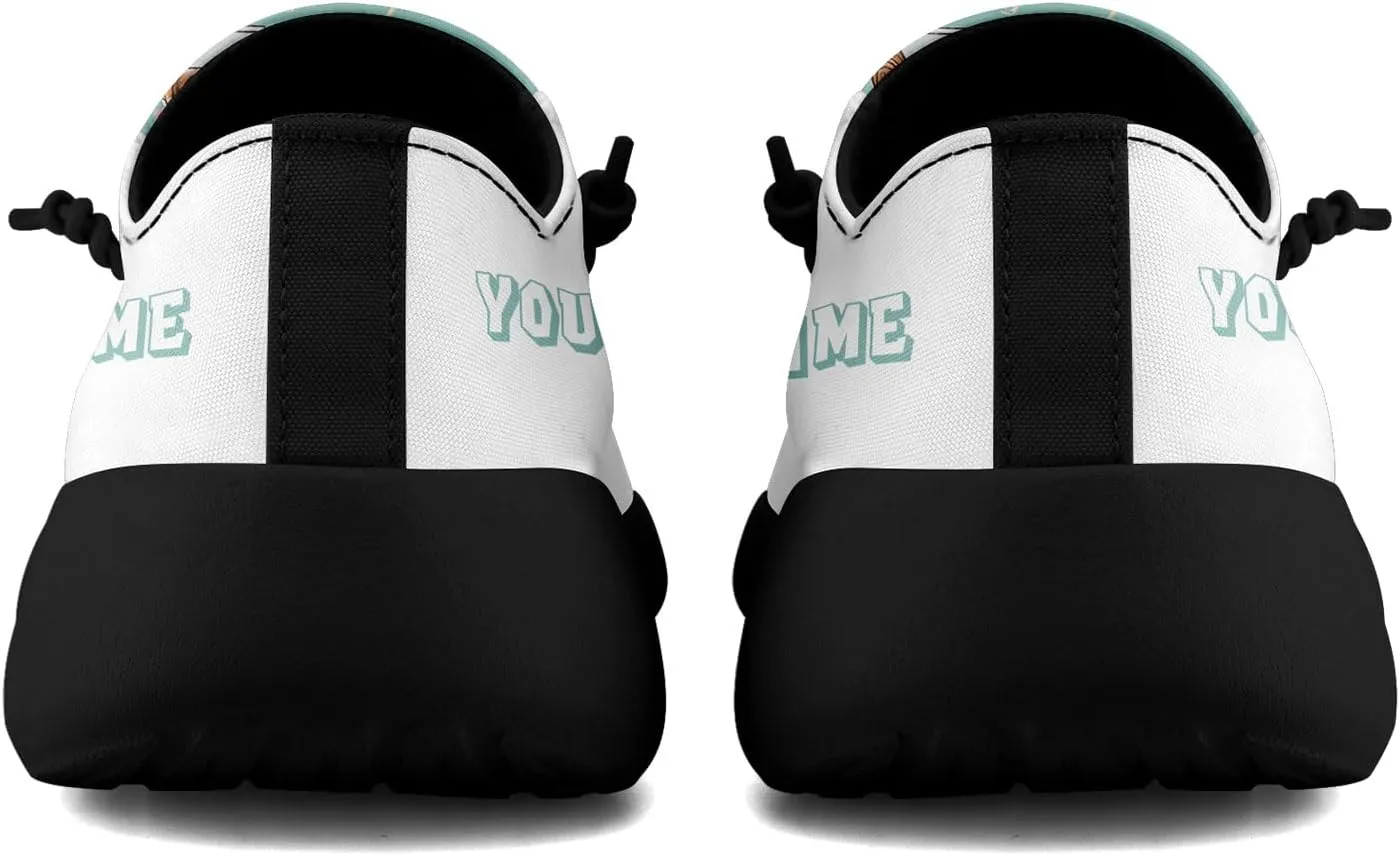 Custom Pet-Themed Canvas Loafers Shoes for Men Women Lightweight Slip-On Casual Shoes Personalized for Pet Lovers