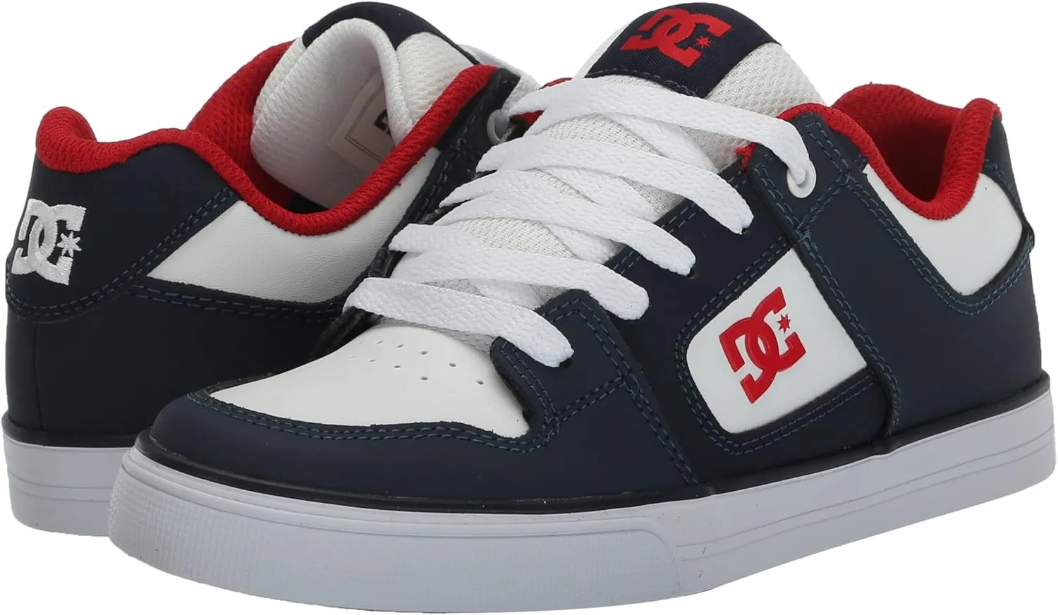 DC Boy's Unisex-Child Pure Casual Skate Shoe