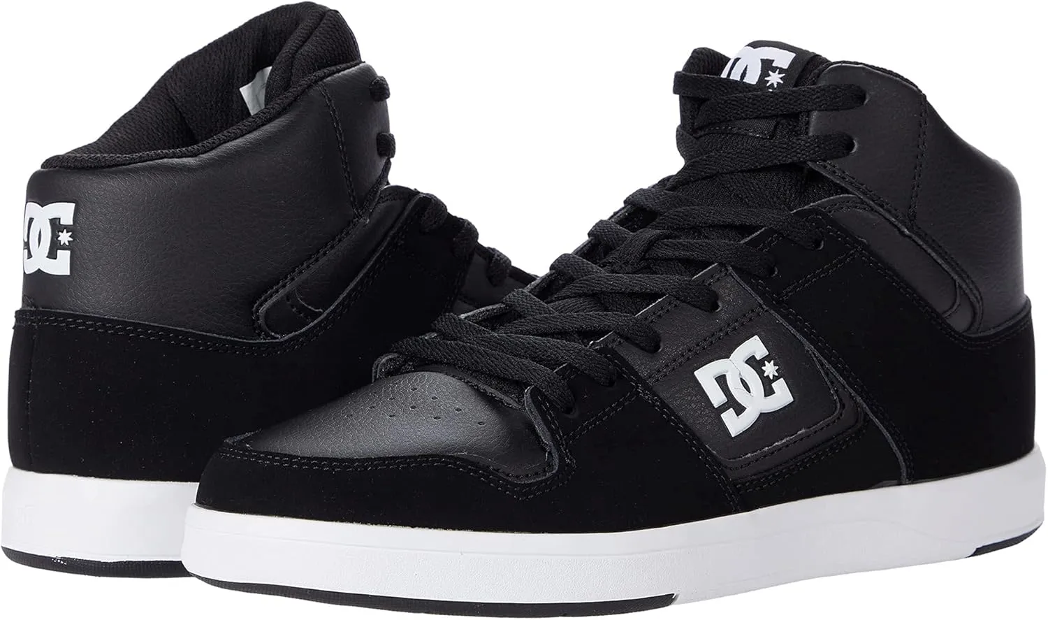 DC Men's Shoes Cure High Skate, 14 Black