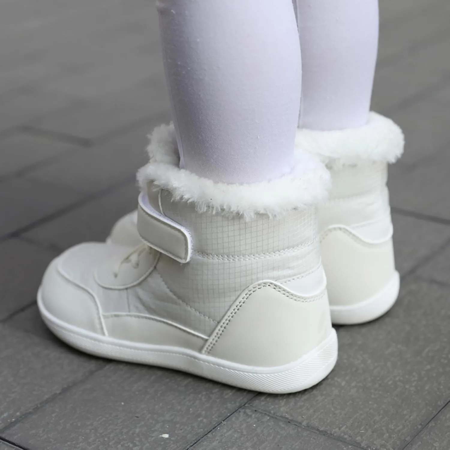 Du??k Boots for Kids Waterproof Insulated F??r Lined Winter Boot Non-slip Outdoor Ankle Boots for Hiking Tr??kking
