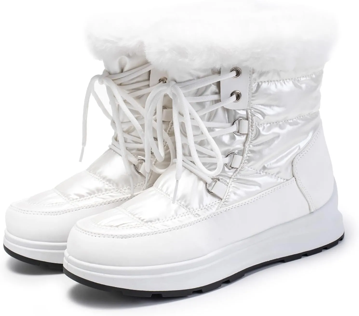 Fashion Snow Boots for Women Flat Flat Keep Warm Snow Boots Comfortable Mid Boots Shoes Womens Snow Boots