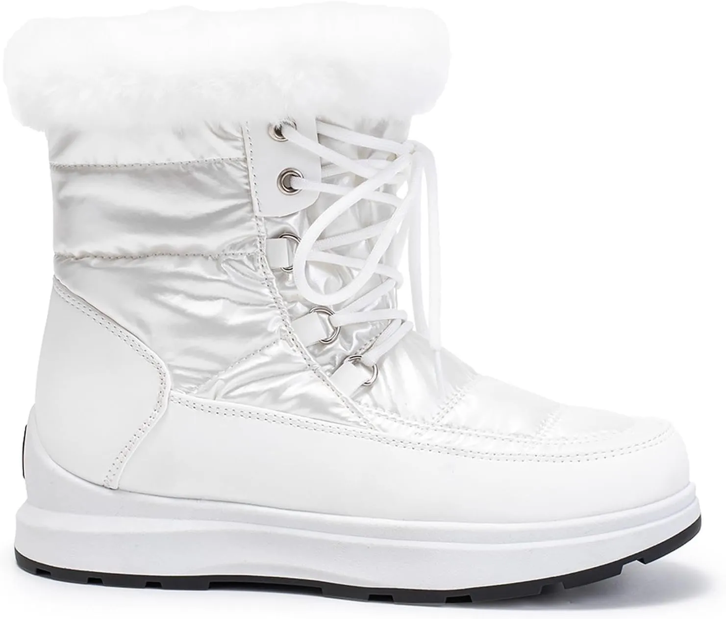 Fashion Snow Boots for Women Flat Flat Keep Warm Snow Boots Comfortable Mid Boots Shoes Womens Snow Boots