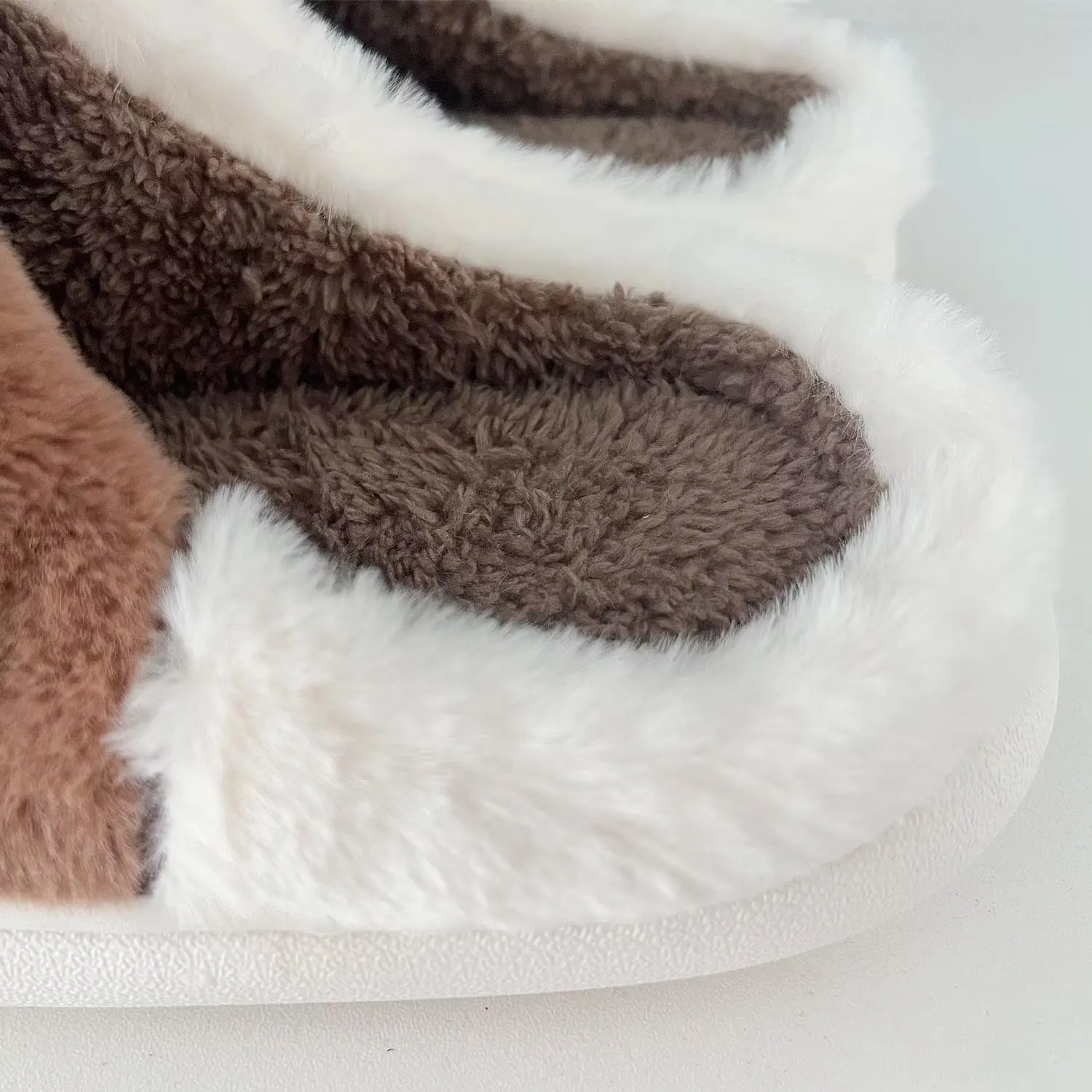 GULAKY Cow Slippers for Women Fuzzy Cute Kawaii Shoes Super Warm Soft Sole Non-slip Lightweight
