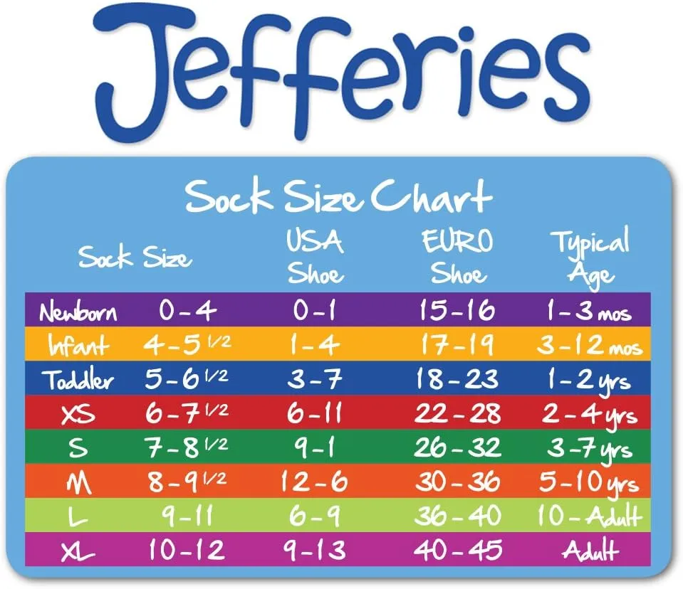 Jefferies Socks Baby Boys Non-Skid Rib Crew Socks 6 Pair Pack