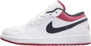 Jordan Mens Air Jordan 1 Low 553558 118 White/Gym Red - Size 8.5