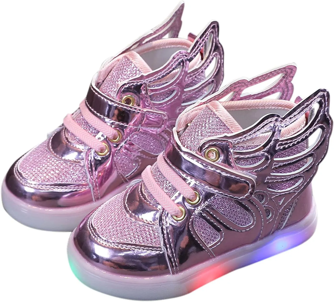 Kids Light Up Shoes for Boys Girls Toddler Sneakers USB Rechargeable Best Gift for Birthday Halloween Christmas