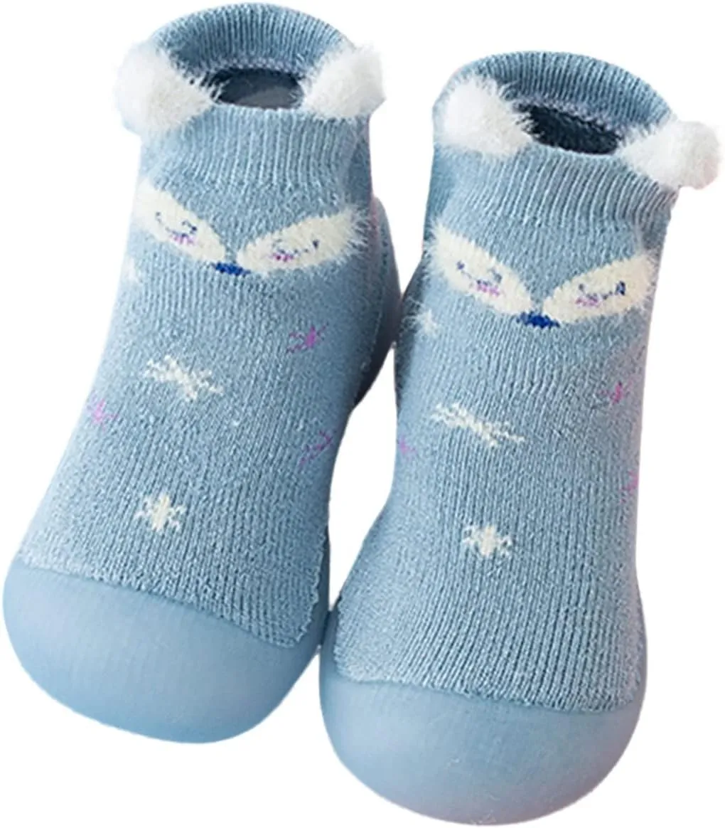 Kids Shoes Girls,Baby Shoes Sock Shoes Non-Slip First Walker Floor Shoes Soft Indoor Kids Shoes 0-3 Years
