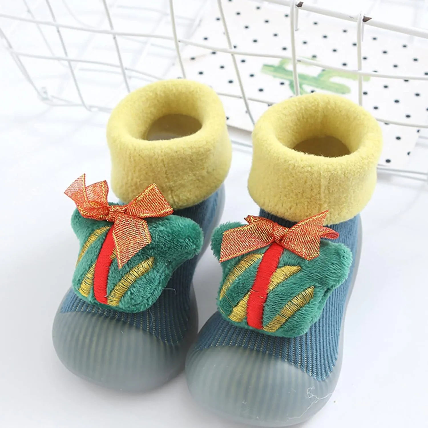 Kids Shoes Girls,Baby Walking Shoes Sock Shoes Non-Slip Prewalker Shoes Soft Indoor Kawaii Shoes 0-4 Years