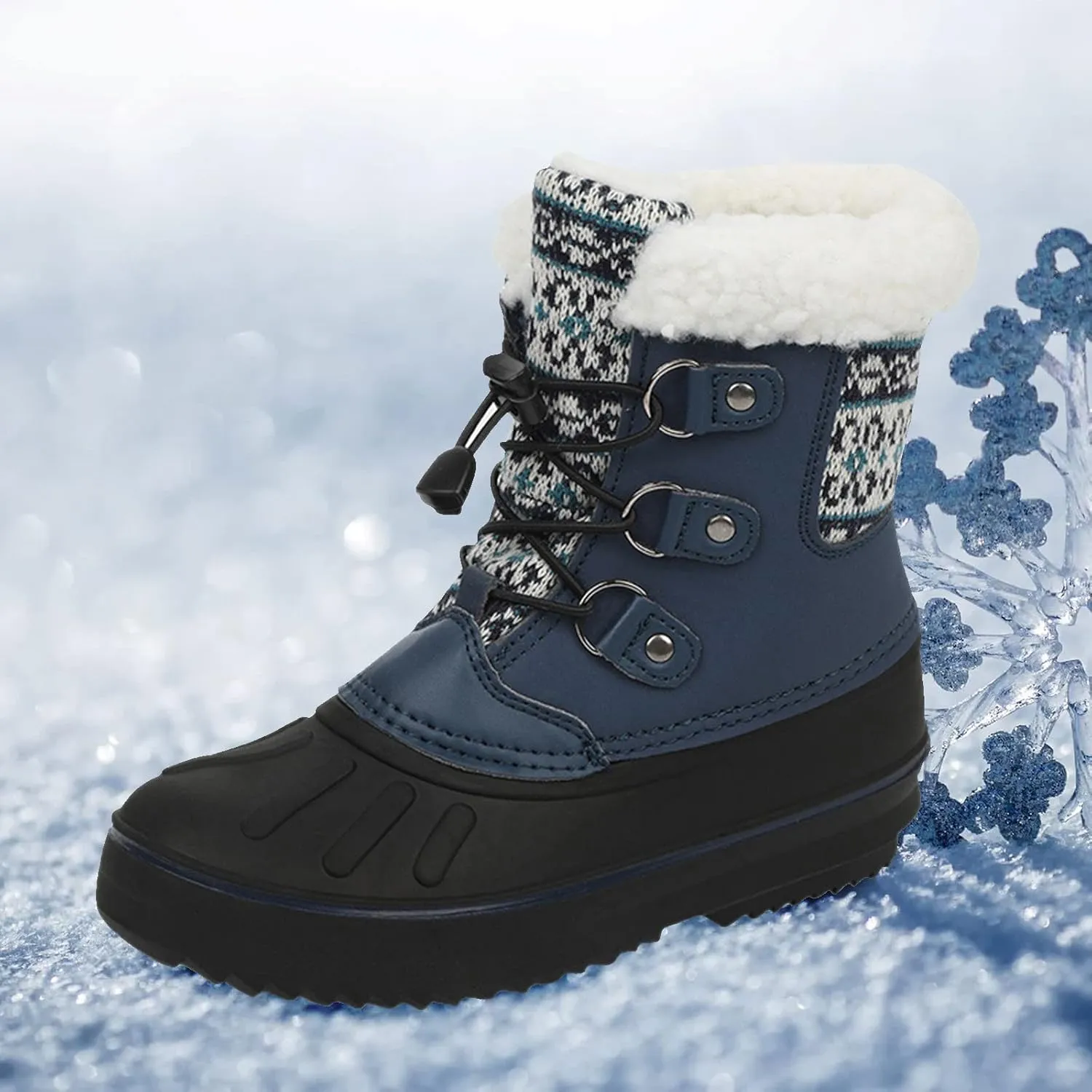 Kids Shoes Snow Boots Girls Boys OutdoorBoots Warm Boots With Cotton Snow Boots High Heel Boots for Kids