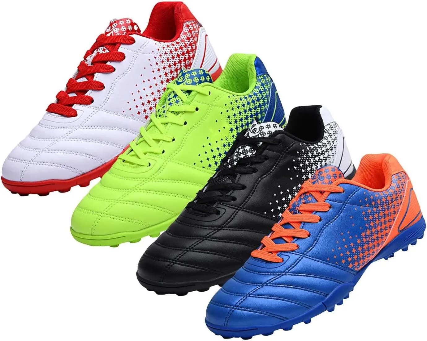 Kids Soccer Cleats Boys Girls Soccer Shoes Outdoor Firm Ground ??awn Youth Football Cleats (Little Kid/Big Kid)