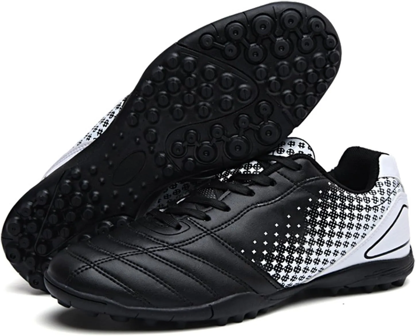 Kids Soccer Cleats Boys Girls Soccer Shoes Outdoor Firm Ground ??awn Youth Football Cleats (Little Kid/Big Kid)