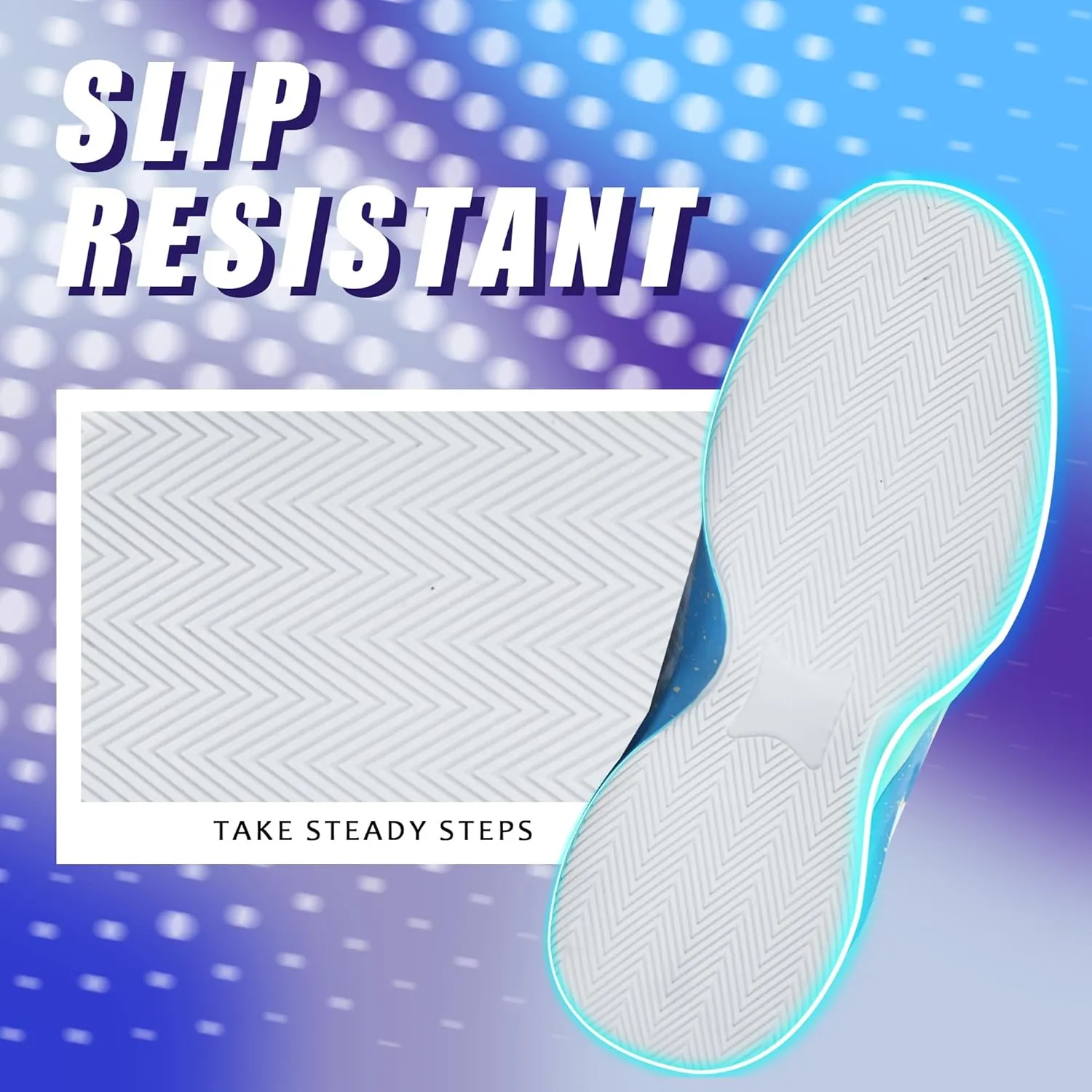 Men's Basketball Shoes Breathable Anti Slip Fashionable Graffiti Training Shoes Outdoor Shoes