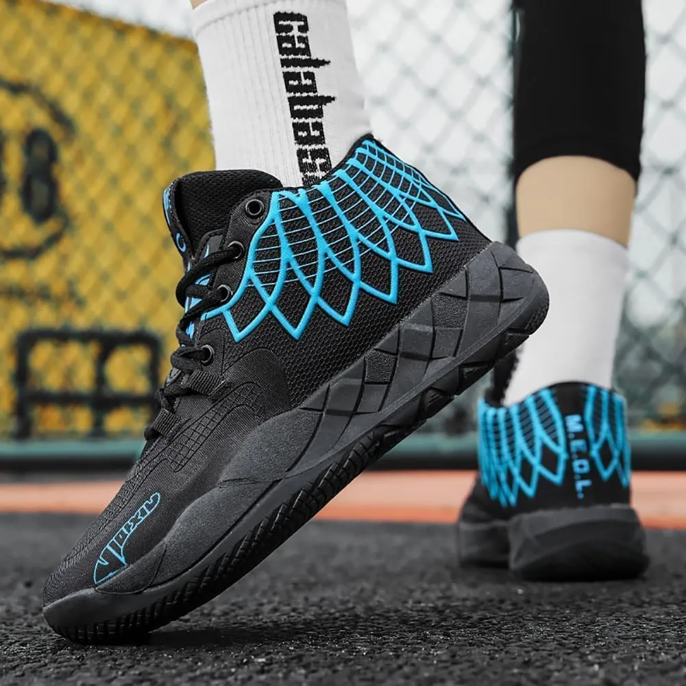 Men's Basketball Shoes, Couple Basketball Sneakers, Fashionable Sports Footwear, Breathable, Non Slip Running Boots
