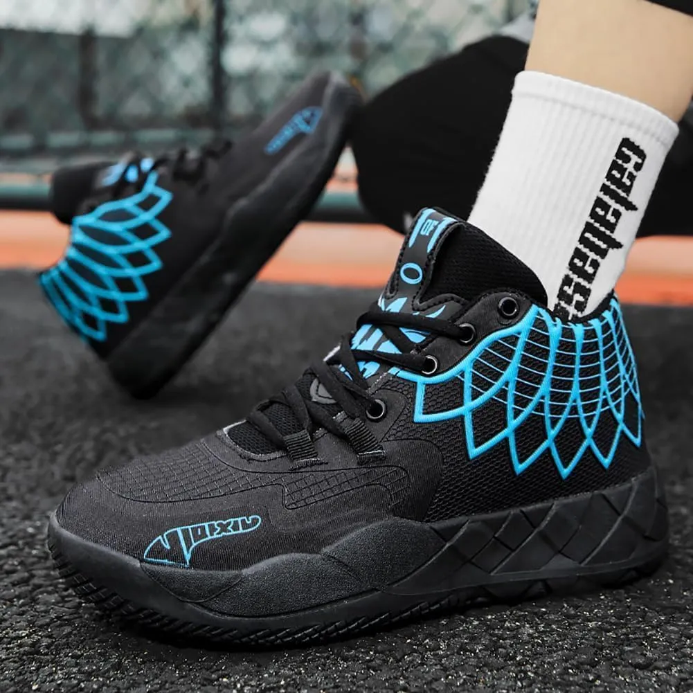 Men's Basketball Shoes, Couple Basketball Sneakers, Fashionable Sports Footwear, Breathable, Non Slip Running Boots
