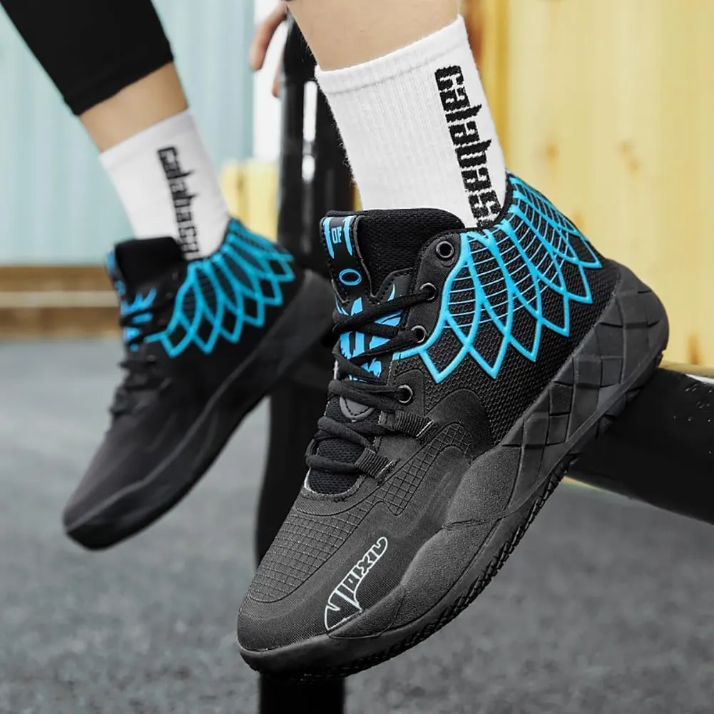 Men's Basketball Shoes, Couple Basketball Sneakers, Fashionable Sports Footwear, Breathable, Non Slip Running Boots